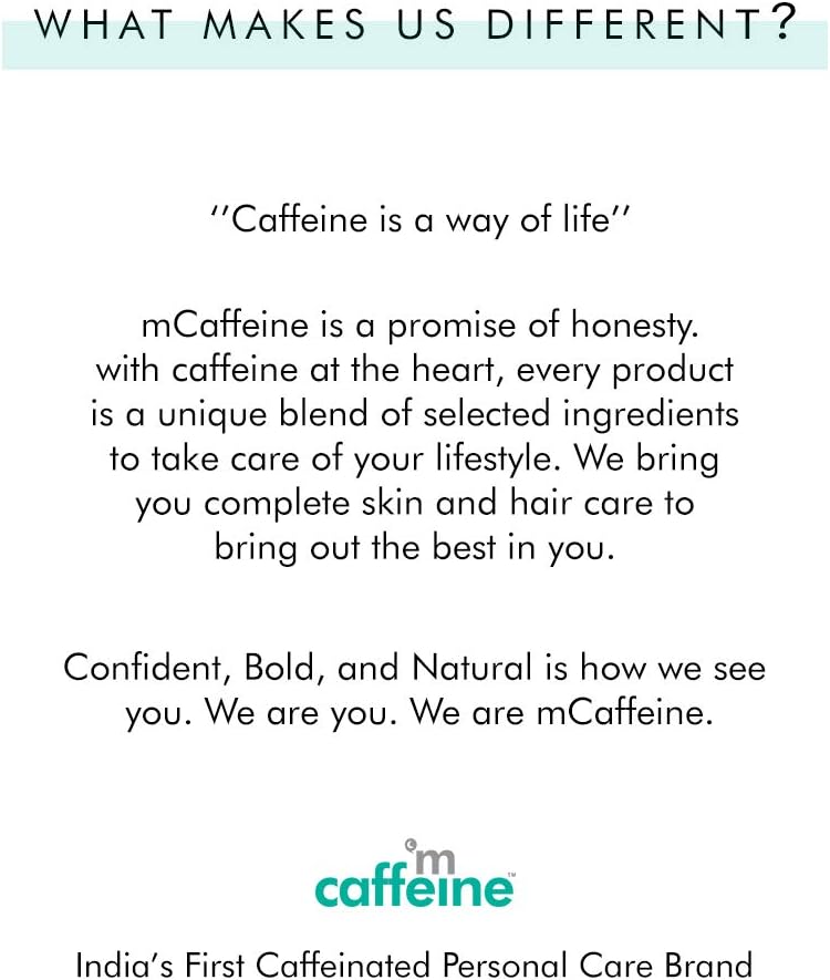 mCaffeine Naked & Raw Coffee Face Wash - 100ml - Image 4