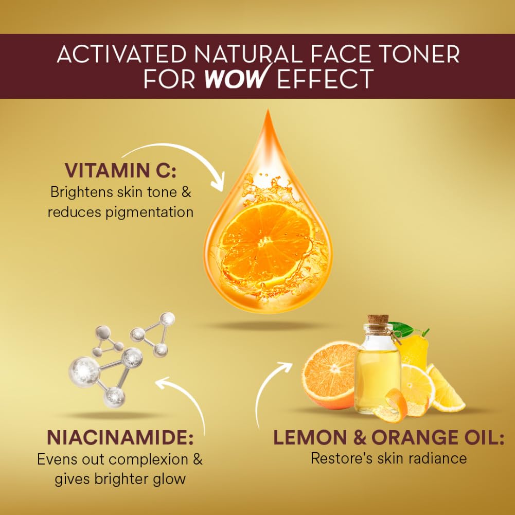 Wow Vitamin C Face Toner - 200ml - Image 3