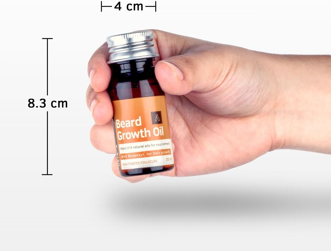 Ustraa Beard Growth Oil with Redensyl & Natural Oils, 35ml - Image 8