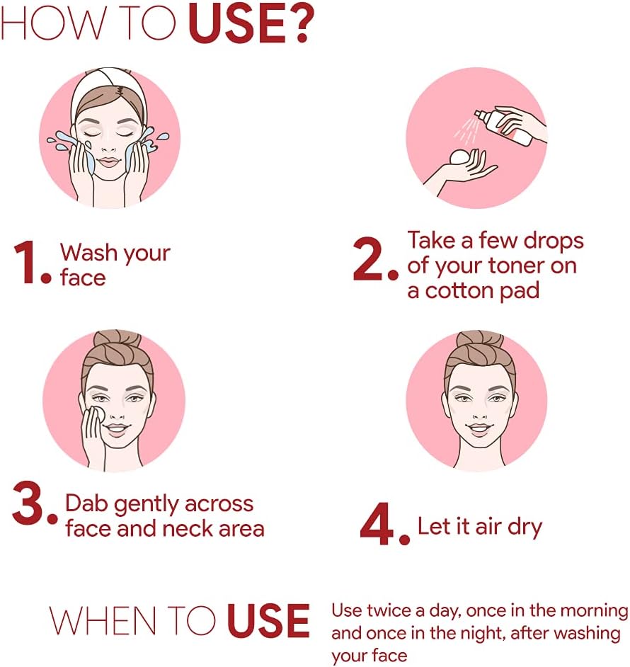 Good Vibes Rosehip Skin Clarifying Toner - Face Cleanser, 120 ml - Image 7