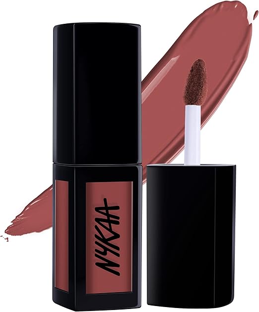 Nykaa Matte To Last Liquid Lipstick Jhumki 14 - 5ml