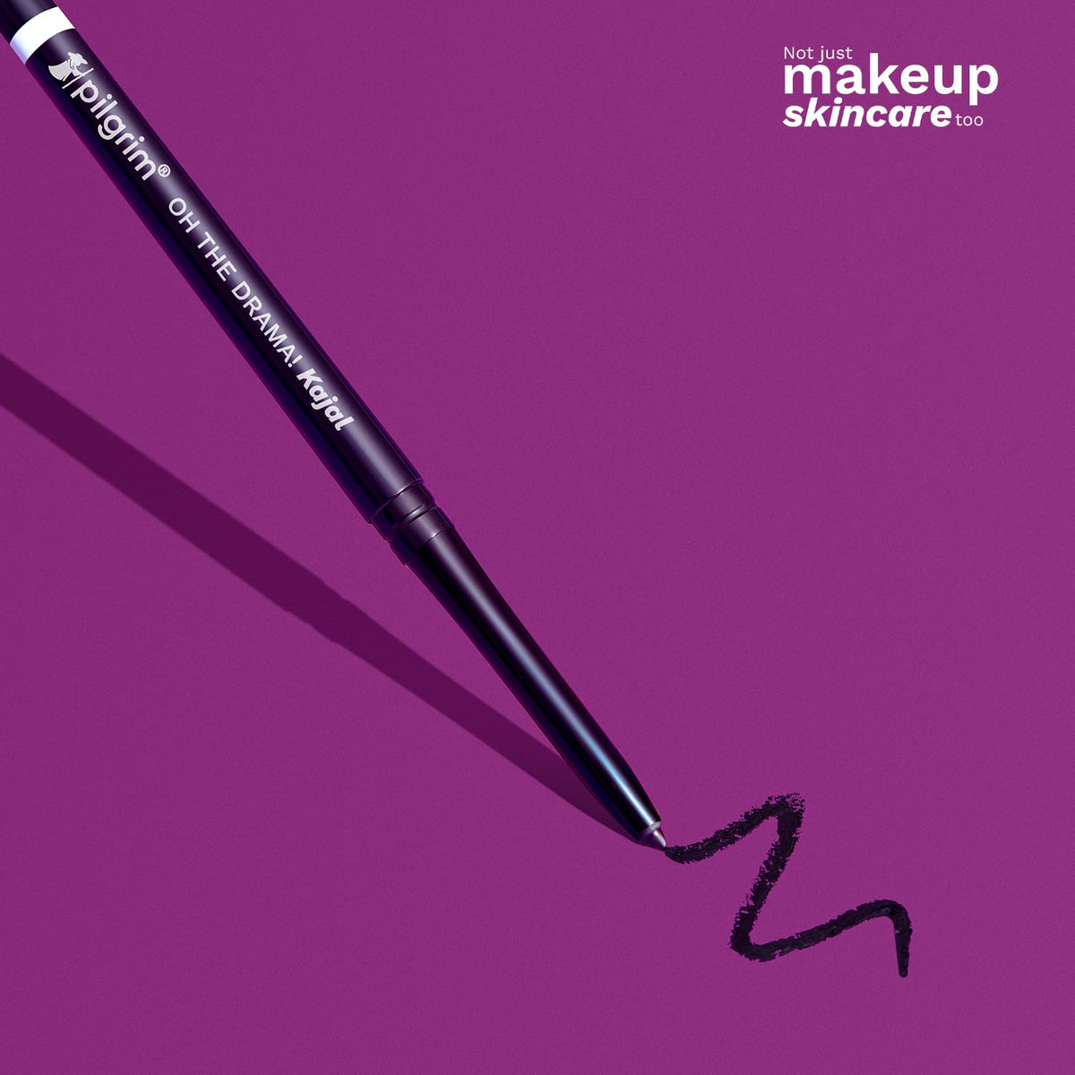 Pilgrim Black Mischief Kajal - Smudge & Waterproof Matte Finish - Image 7