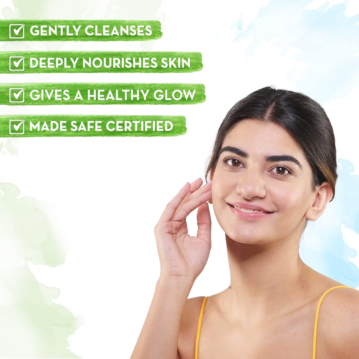 Mamaearth Honey Malai Face Wash - Honey & Malai Enriched Cleanser, 100 ml - Image 3