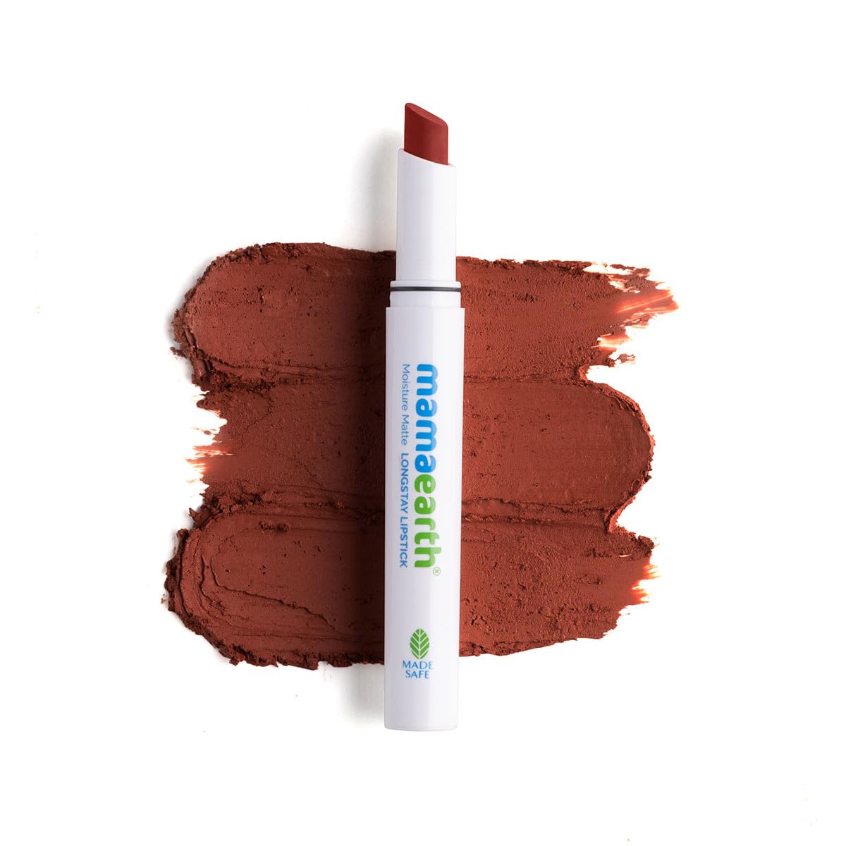 Mamaearth Moisture Matte Lipstick - Hazelnut Brown, Avocado Oil & Vitamin E - 2g