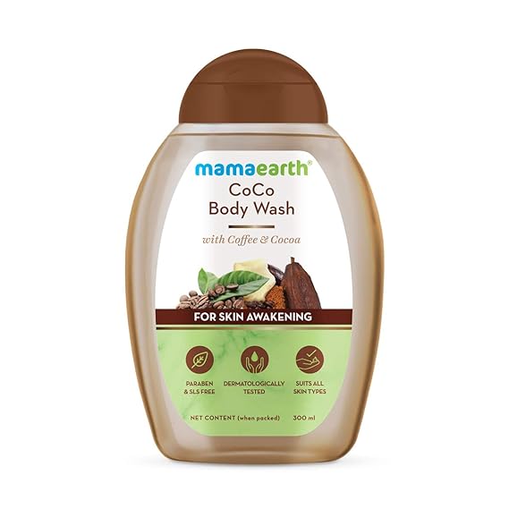 Mamaearth CoCo Body Wash with Coffee & Cocoa - 300 ml