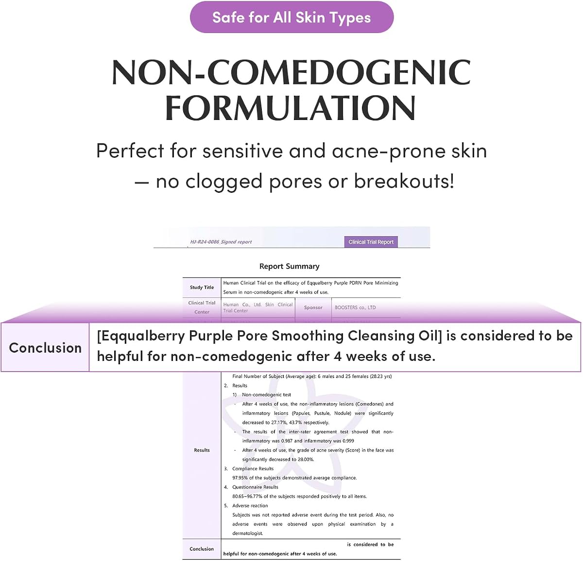 Eqqualberry Purple Rice Pore Smoothing Cleansing Oil - Korean Oil Cleanser, 200ml - Image 7