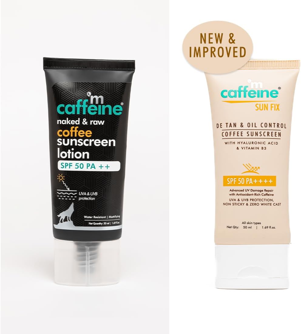 mCaffeine Coffee Sunscreen Lotion SPF 50 - 100ml - Image 2