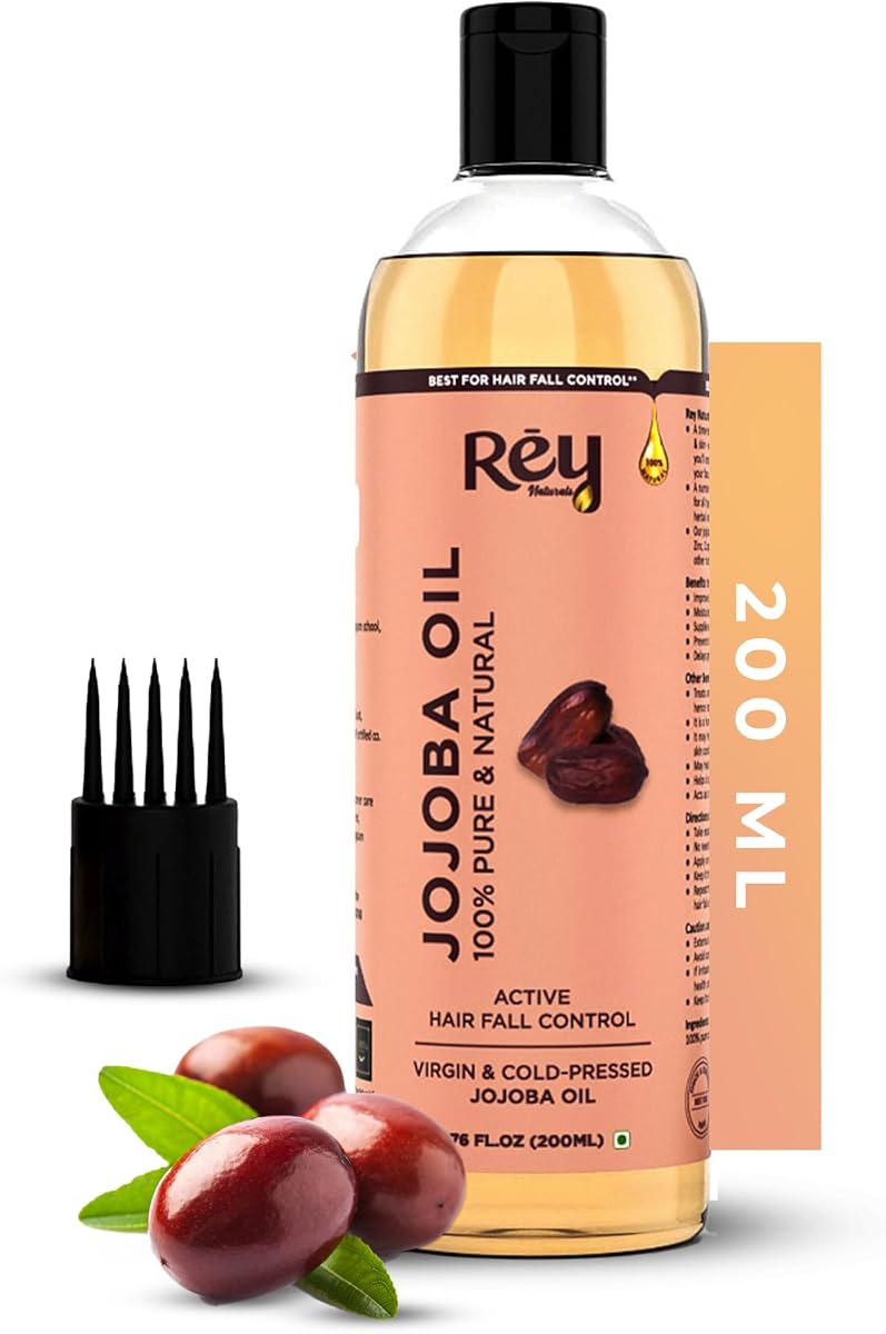 ReyNaturals Cold Pressed Jojoba Oil for Hair Growth - 200 ml - Image 8