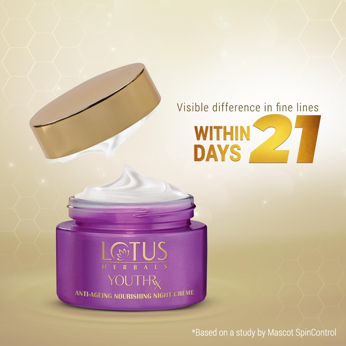 Lotus Herbals Youthrx Anti Ageing Nourishing Night Creme - 50g - Image 2