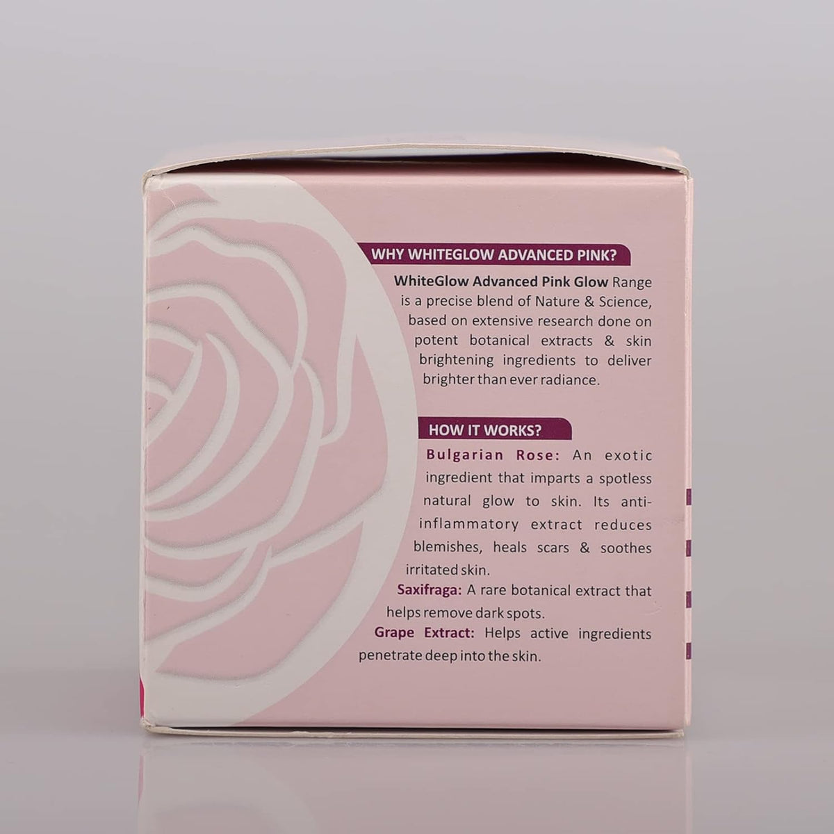 Lotus Whiteglow Advance Pink Glow Night Creme - 50gm - Image 6