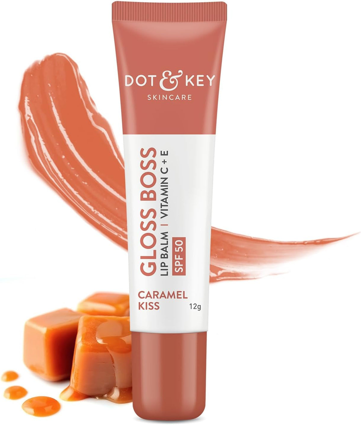 Dot & Key Gloss Boss Lip Balm - Caramel Kiss, 12g