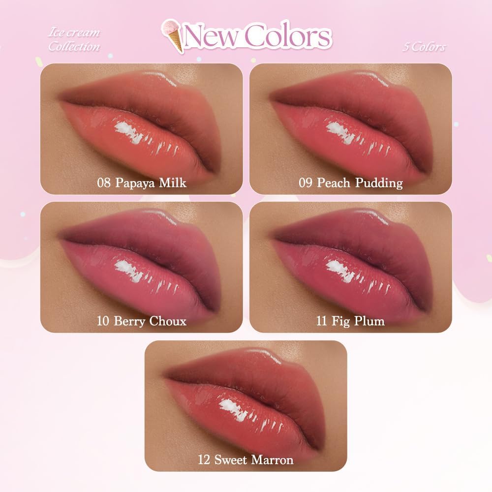 Dasique Juicy Dewy Tint #09 Peach Pudding - Creamy Pink Coral Lip Tint, 5g - Image 6
