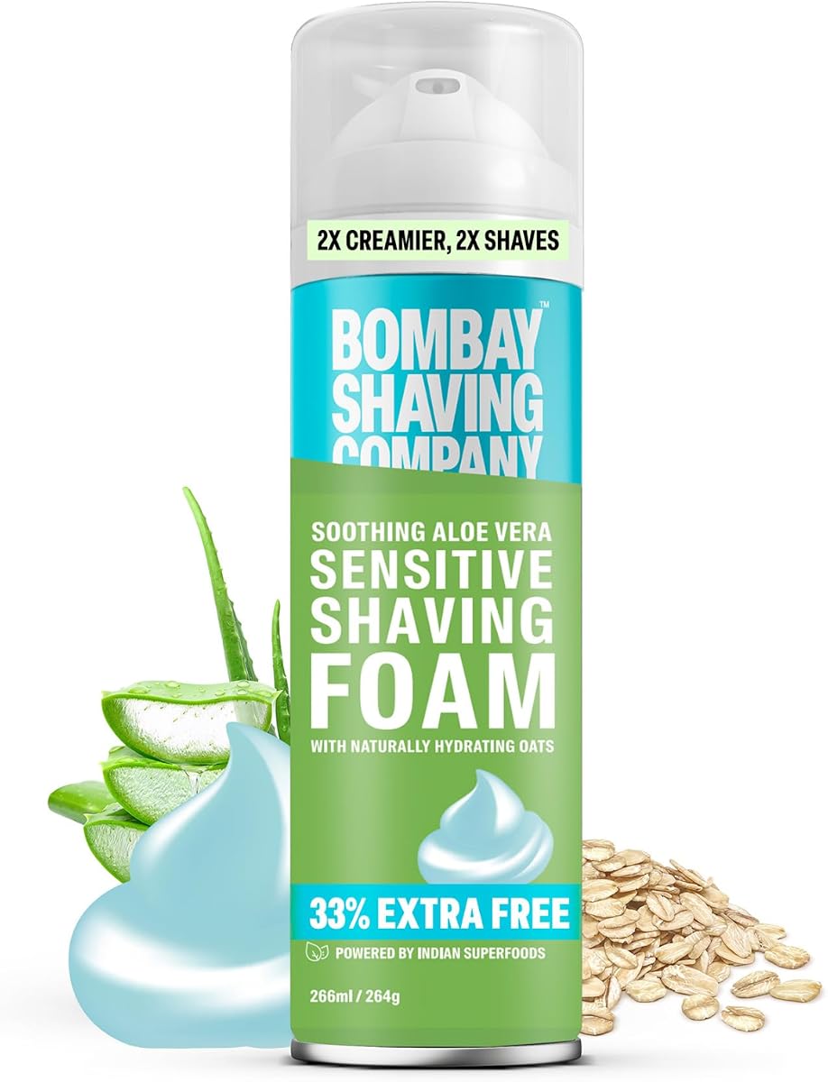 Bombay Shaving Company Sensitive Shaving Foam - 266ml
