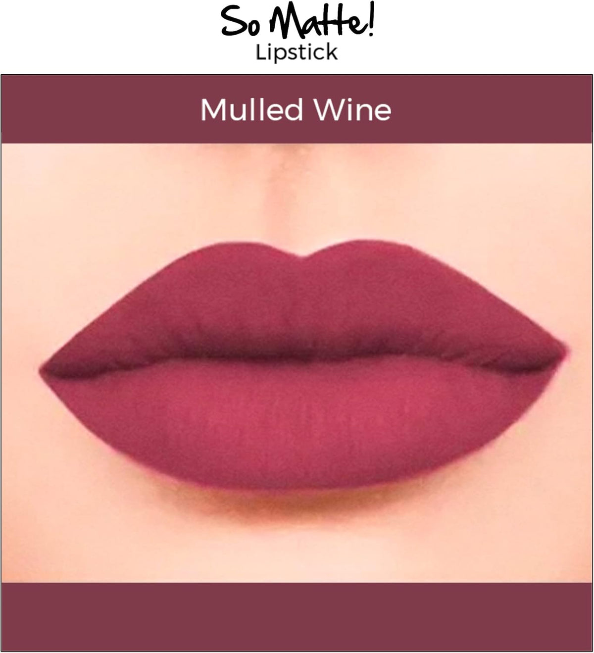Nykaa So Matte! Lipstick Mulled Wine - 13M - Image 3