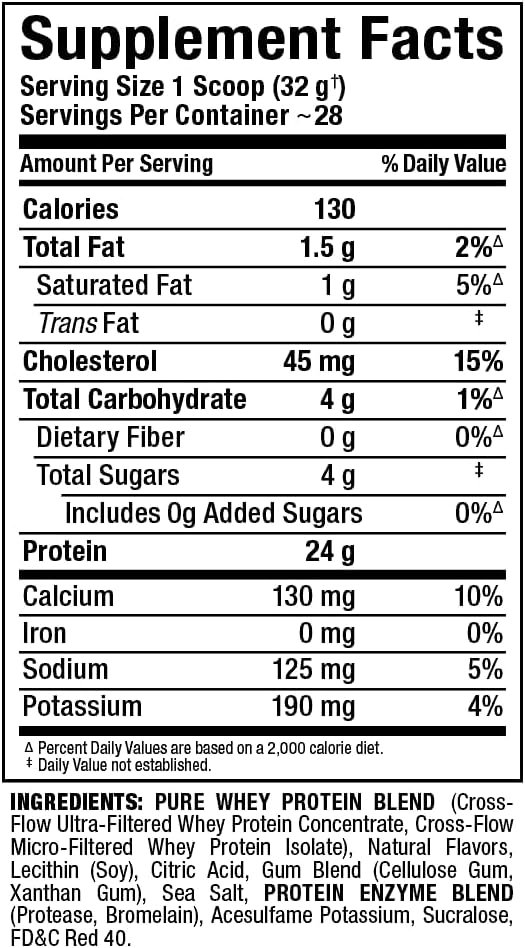 Allmax Nutrition Amino Build 40S Whey Protein - Strawberry, 2-Pack - Image 8