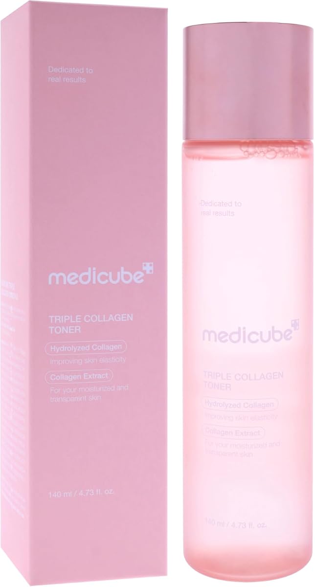 Medicube Triple Collagen Toner - Hydrating Facial Treatment, 140 ml - Image 3