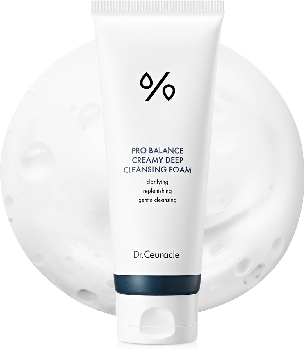 Dr.Ceuracle Pro Balance Creamy Deep Cleansing Foam with Hyaluronic Acid, 150ml