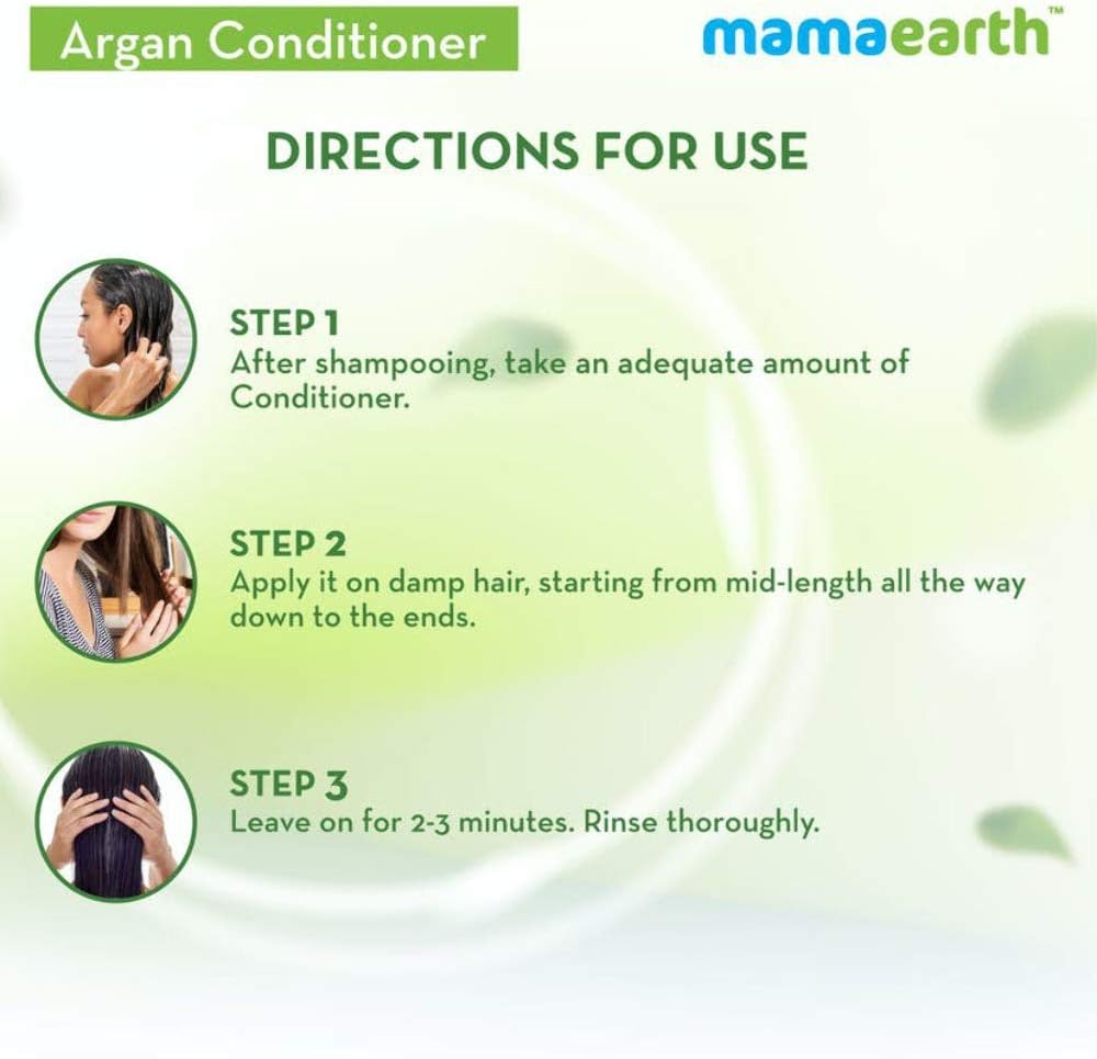 Mamaearth Argan Conditioner with Apple Cider Vinegar - 250ml - Image 5
