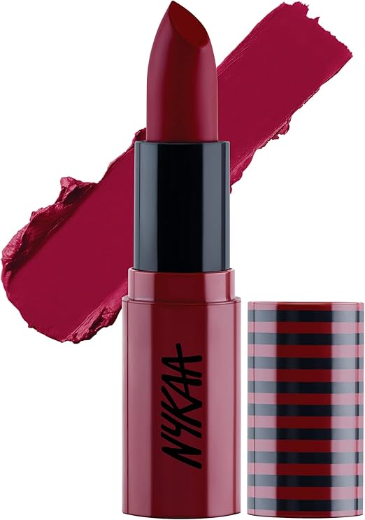 Nykaa So Creme! Creamy Matte Lipstick Gossip Dose - Colour Cosmetics - Image 2
