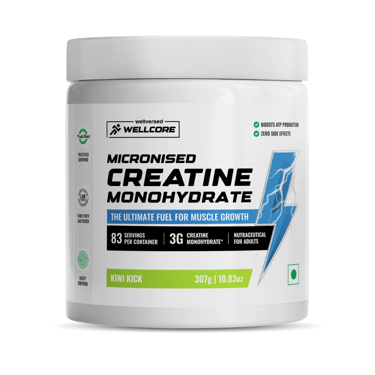 Wellcore Sports Nutrition Creatine Kiwi Kick - Powder