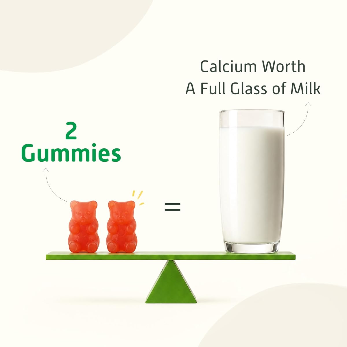 Little Joys Calcium & Vitamin D Gummies - Strawberry, No Sugar, 30 Count - Image 4