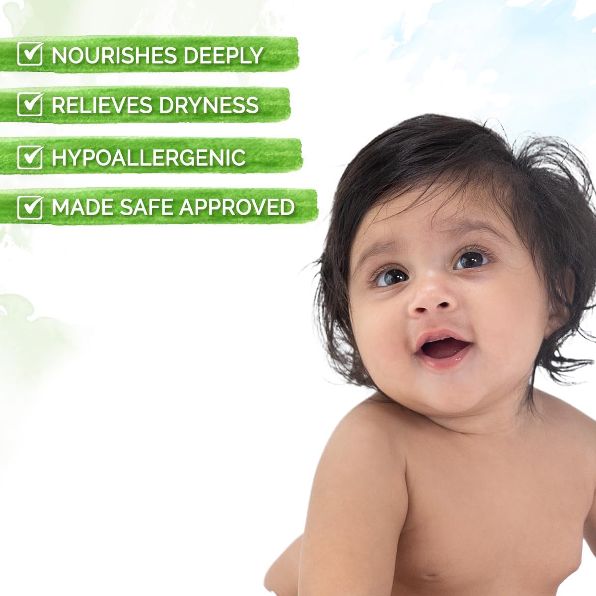 Mamaearth Baby Moisturizing Lotion with Shea Butter & Jojoba Oil - 200ml - Image 3