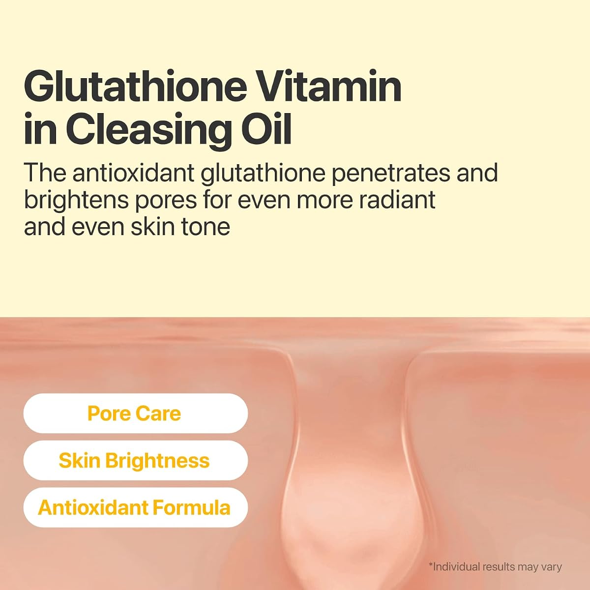 Numbuzin No.5 Cleansing Oil - Glutathione & Vitamin C Facial Spa Cleanser, 6.76 fl oz - Image 4