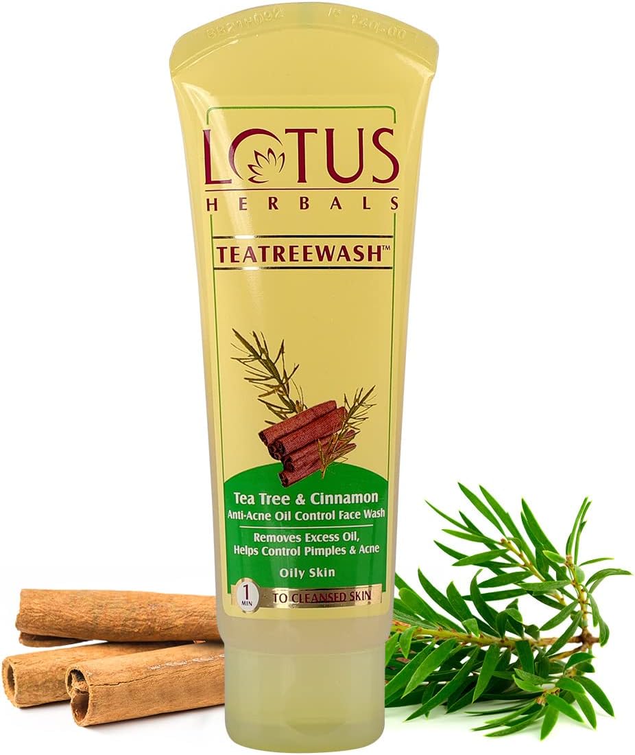 Lotus Herbals Tea Tree Face Wash - 120g