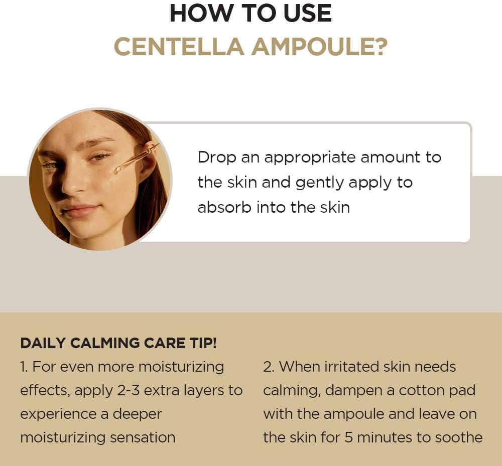 Skin1004 Madagascar Centella Ampoule 55ml - Face Serum Treatment - Image 7