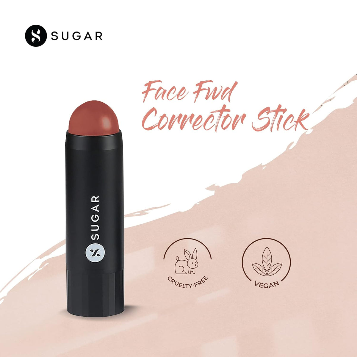 Sugar Cosmetics SUGAR Face Fwd Corrector Stick - 02 Onward Orange - Image 2