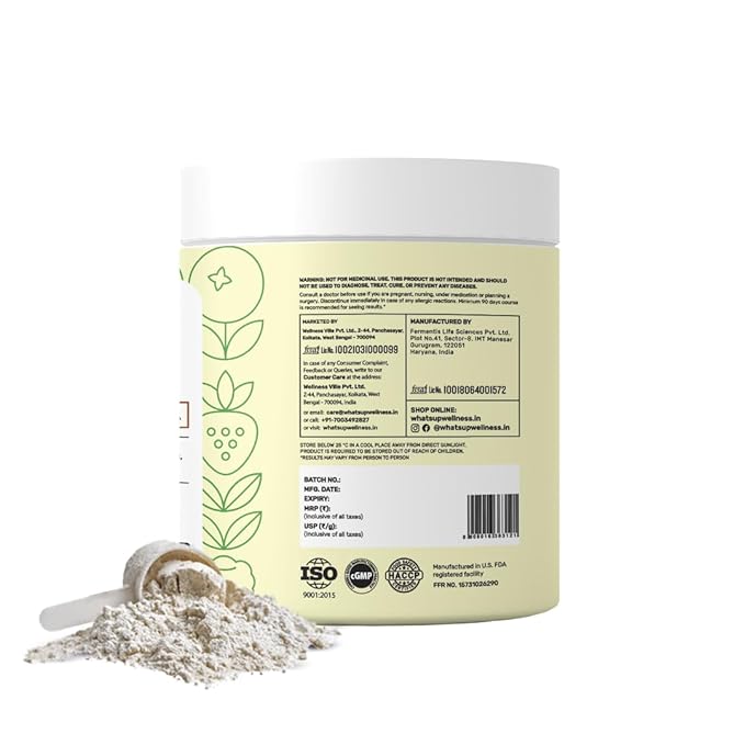 What's Up Anti Acne Collagen - Mixed Fruit Flavour, 200g - Image 2