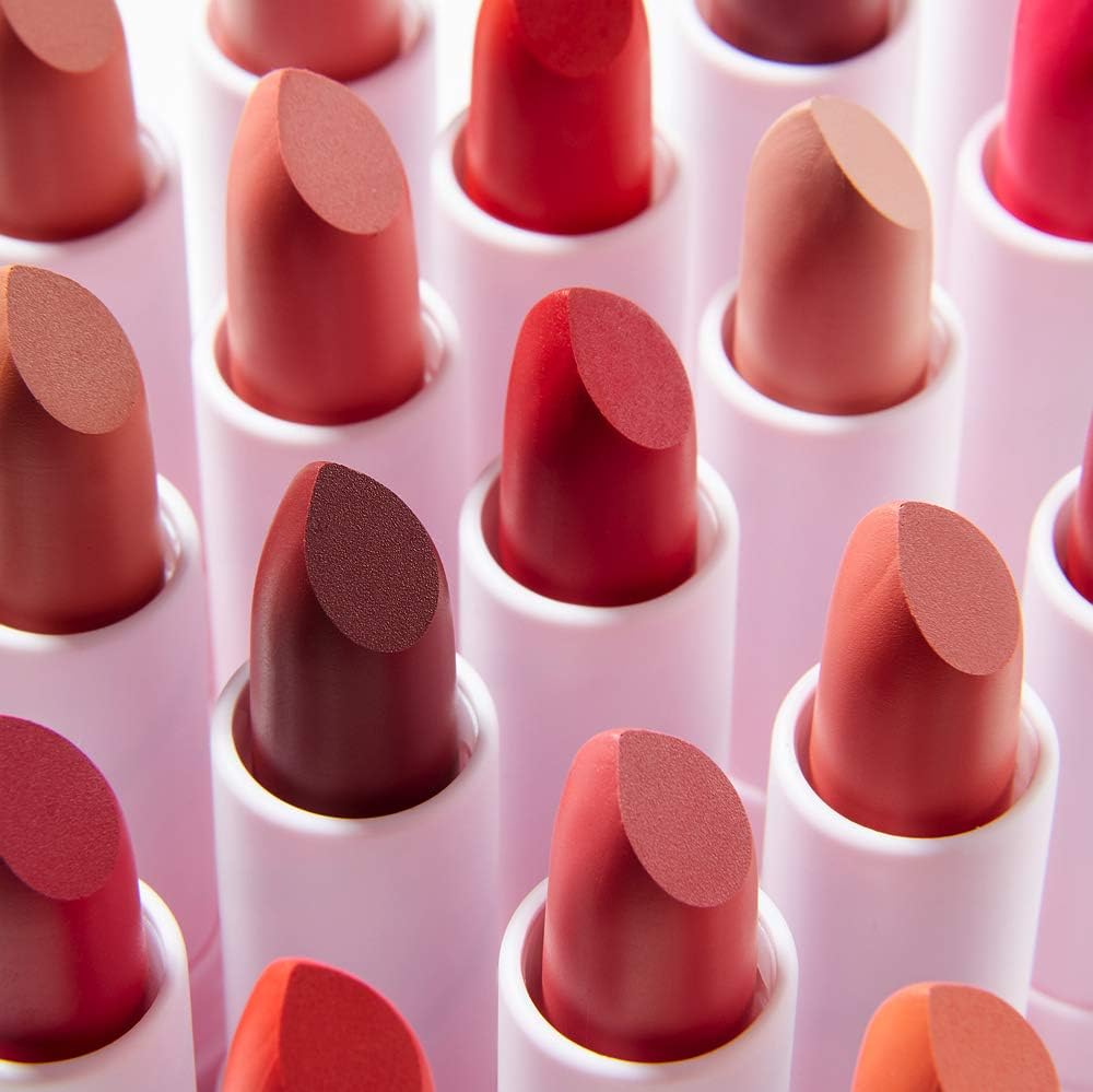 Carter Beauty Warm Red Matte Vegan Lipstick with Orange Hues - 1 Piece - Image 2