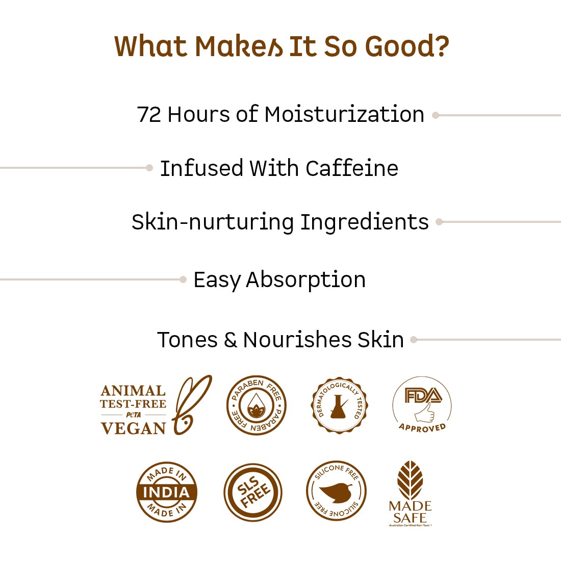 mCaffeine Naked & Rich Choco Body Butter, 100g - Image 5