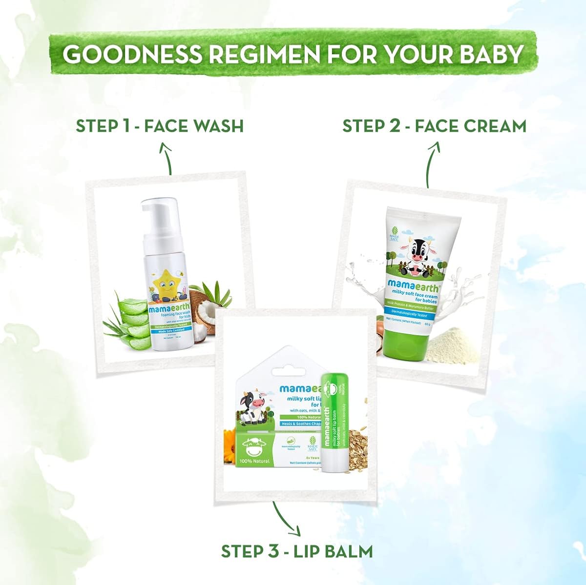 Mamaearth Kids Foaming Face Wash with Aloe Vera & Lavender Oil - 150ml - Image 6