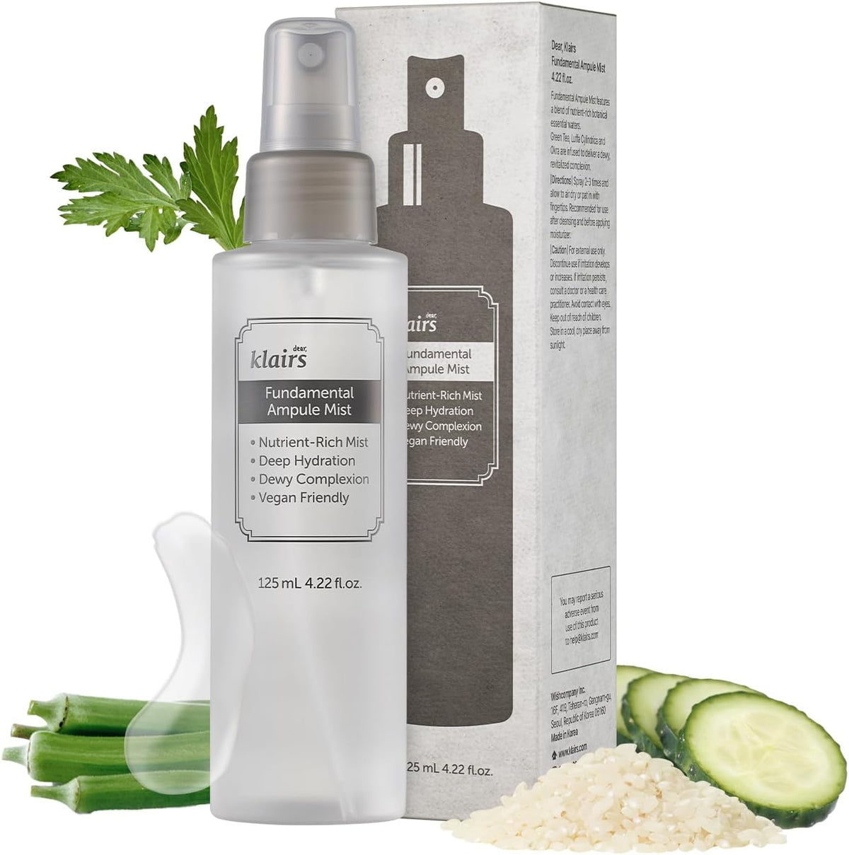 Dear Klairs Fundamental Ampule Mist Face Serum 125 mL