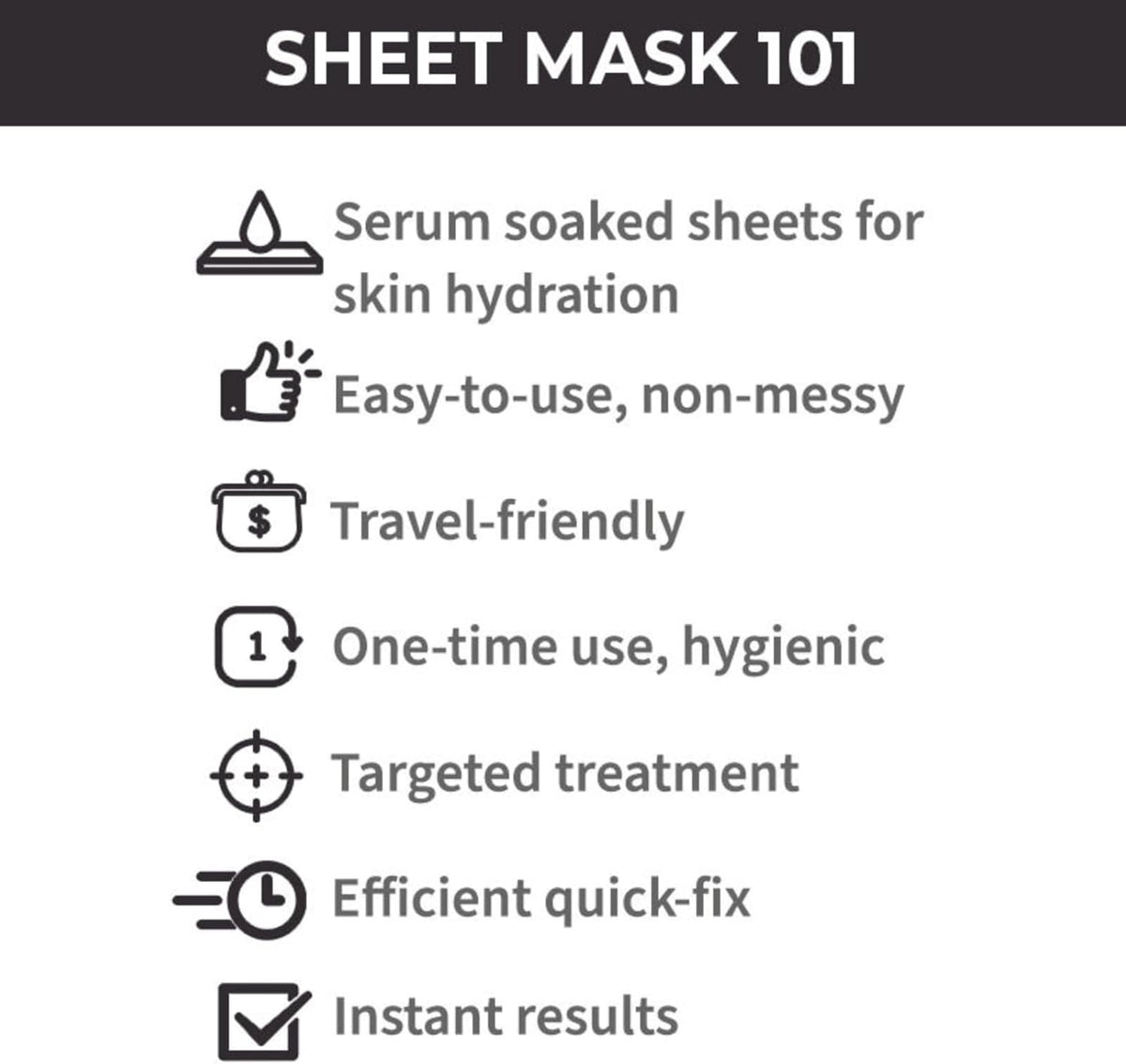 Nykaa Skin Secrets Black Mud & Aloe Vera Sheet Mask - Image 3