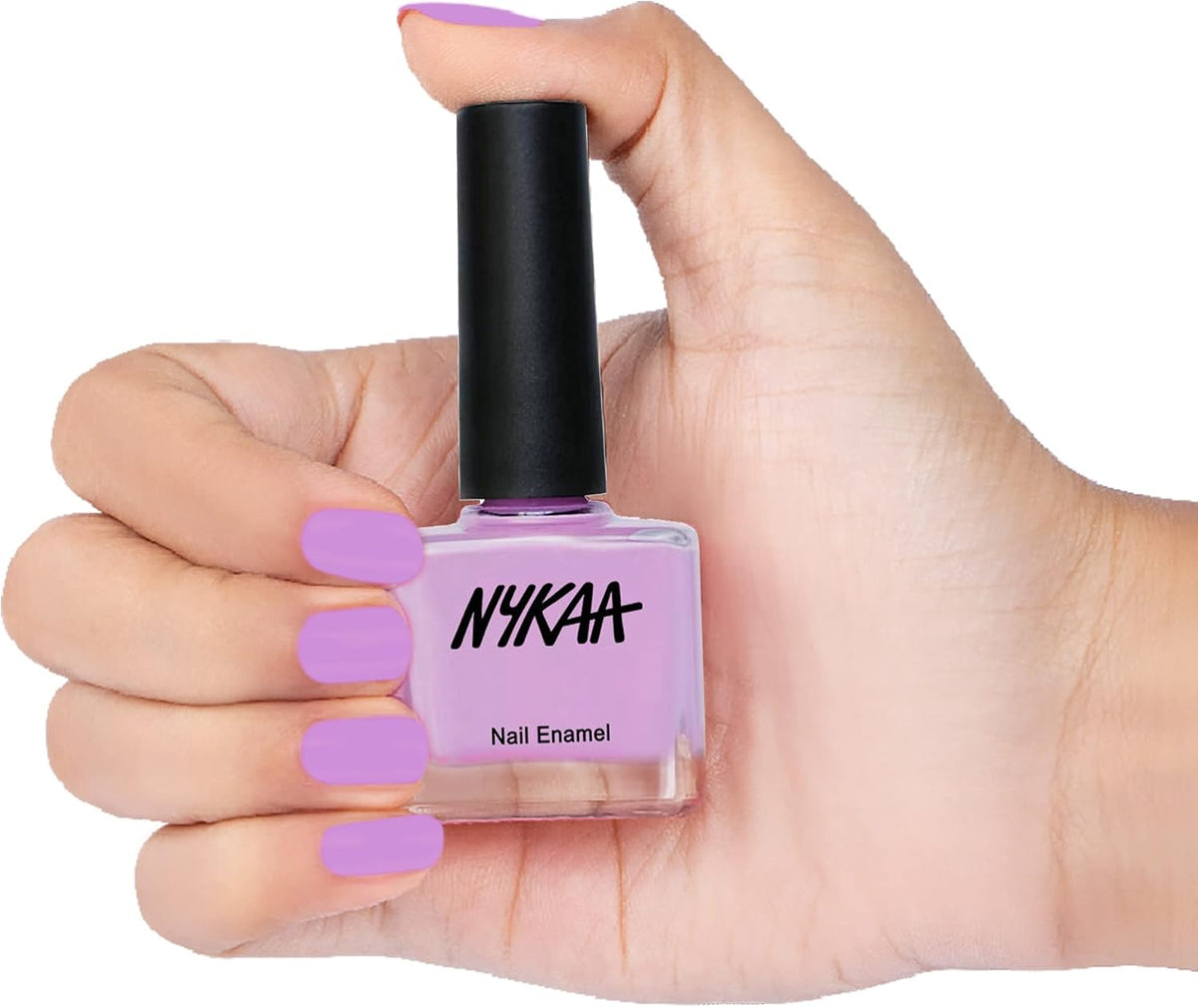 Nykaa Floral Carnival Nail Enamel Lavender Crush No142 - 9ml - Image 2