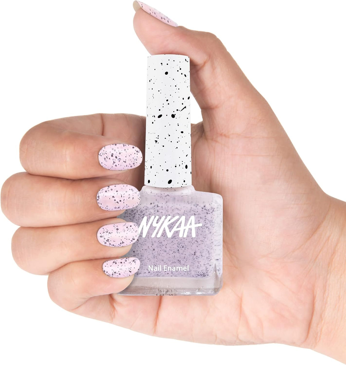 Nykaa Cookie Crumble Nail Enamel Cherry Crunch Shade No.190 - 9ml - Image 2