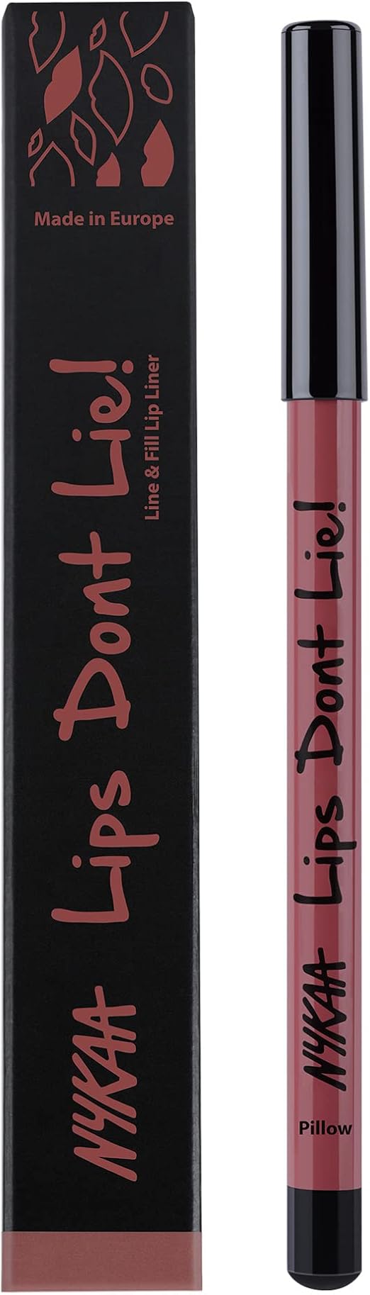 Nykaa Lips Don't Lie Lip Liner - Pillow Fight 02 - Image 3