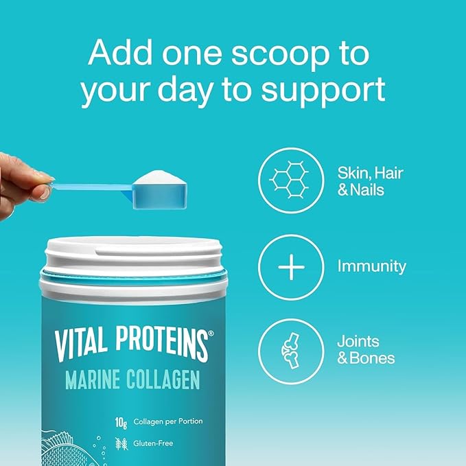 Vital Proteins Marine Collagen Beauty Supplement Powder - 221g - Image 3