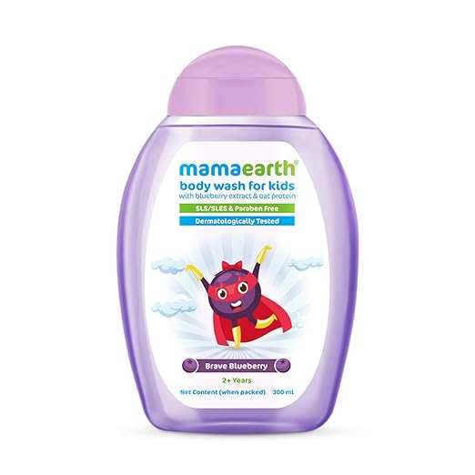 Mamaearth Brave Blueberry Body Wash - 300 ml