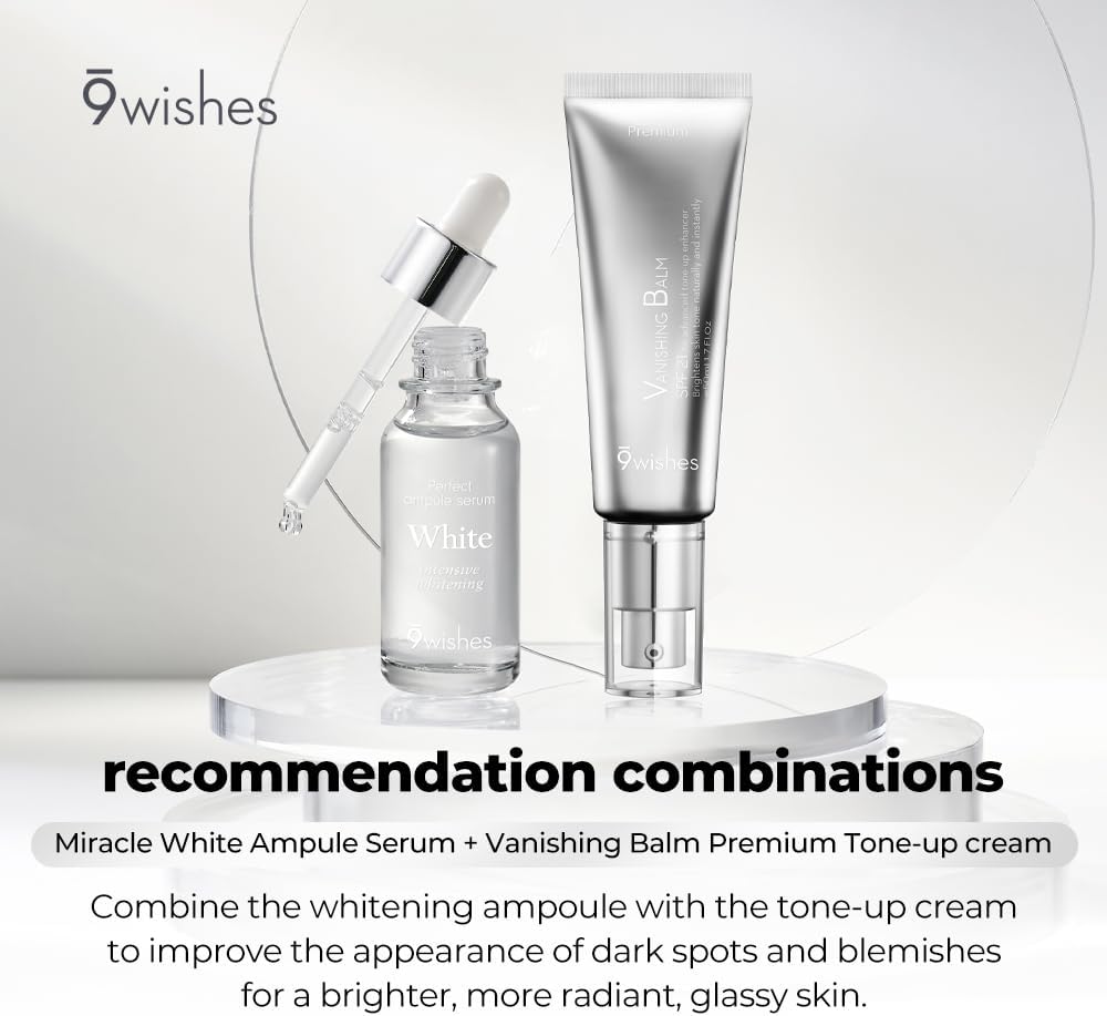 9Wishes Miracle White Ampule Serum - Facial Treatment, 25ml - Image 6