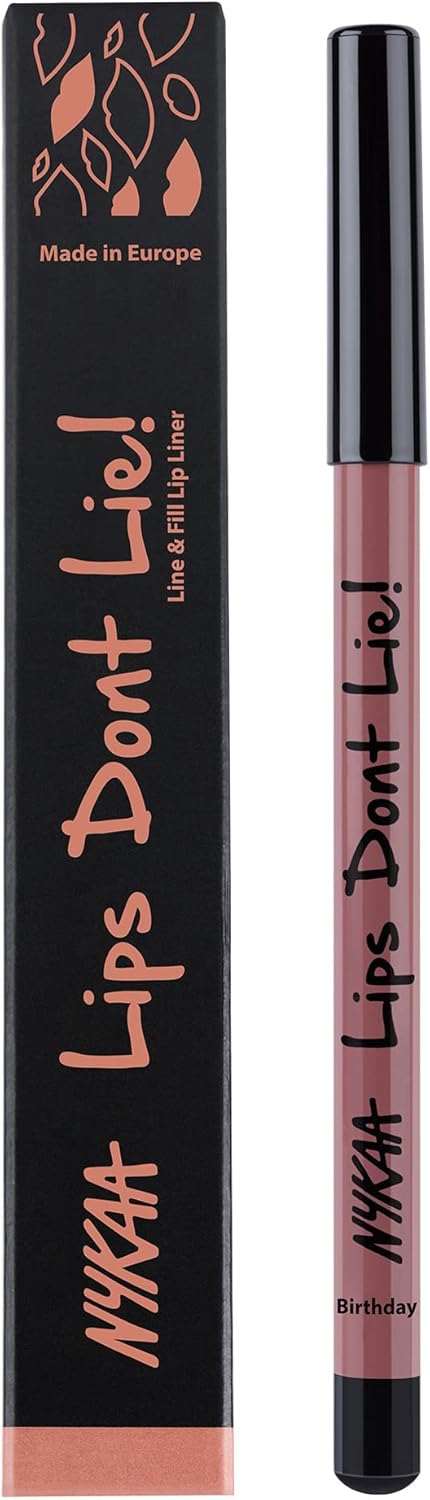 Nykaa Lips Don’t Lie! Lip Liner - Birthday Suit 01 - Image 2