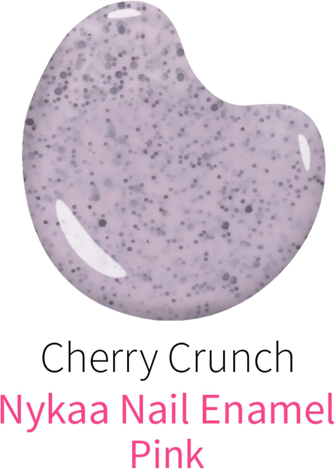 Nykaa Cookie Crumble Nail Enamel Cherry Crunch Shade No.190 - 9ml - Image 3