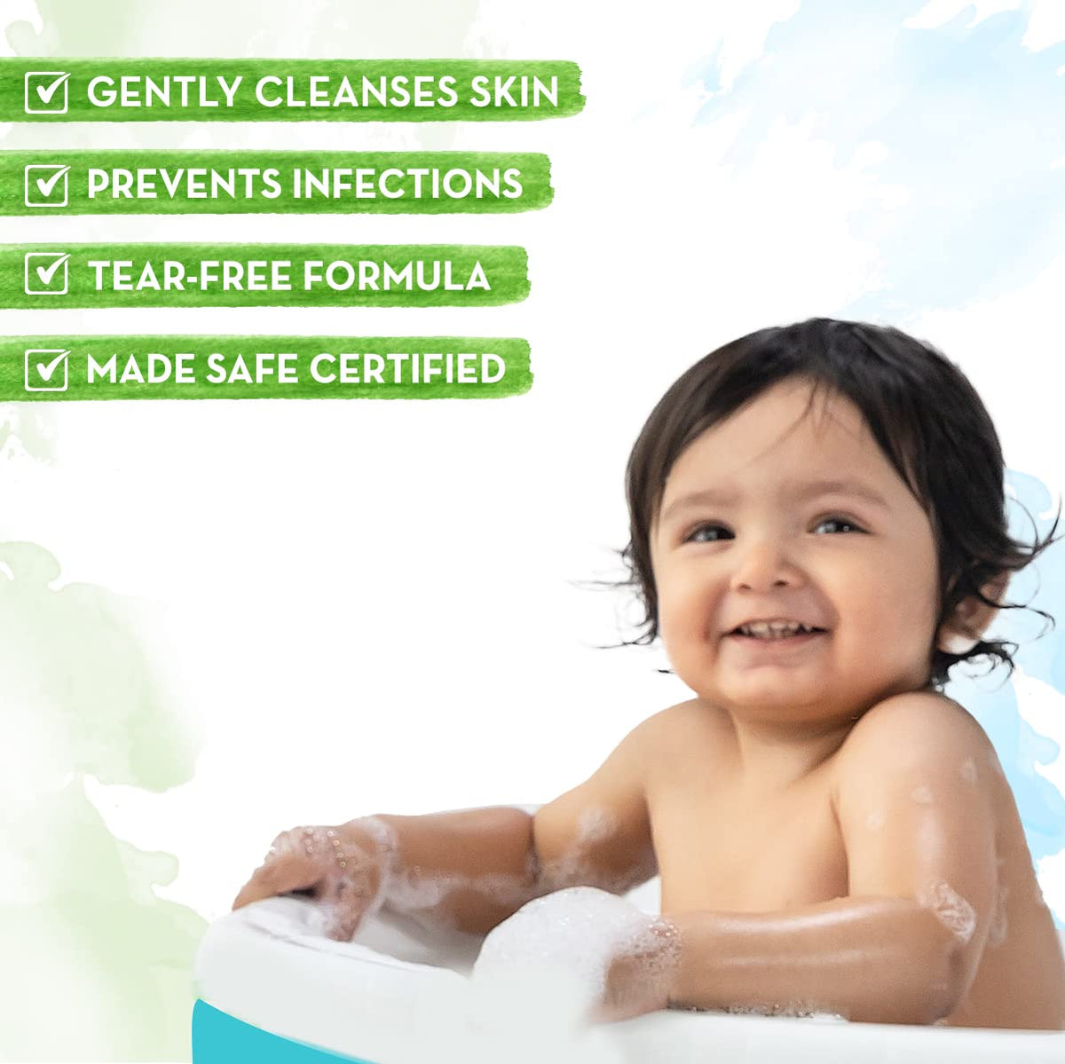 Mamaearth Coco Soft Body Wash for Babies with Coconut Milk & Turmeric - 400ml - Image 3