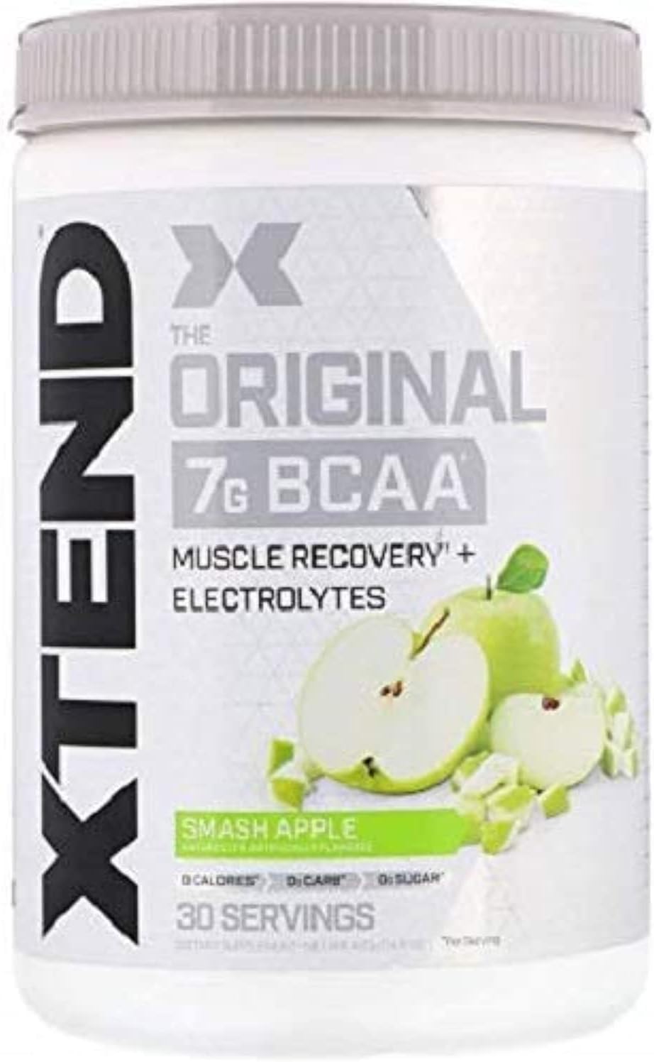 XTEND Original BCAA Powder Smash Apple - Sports Nutrition Supplement - 30 Servings
