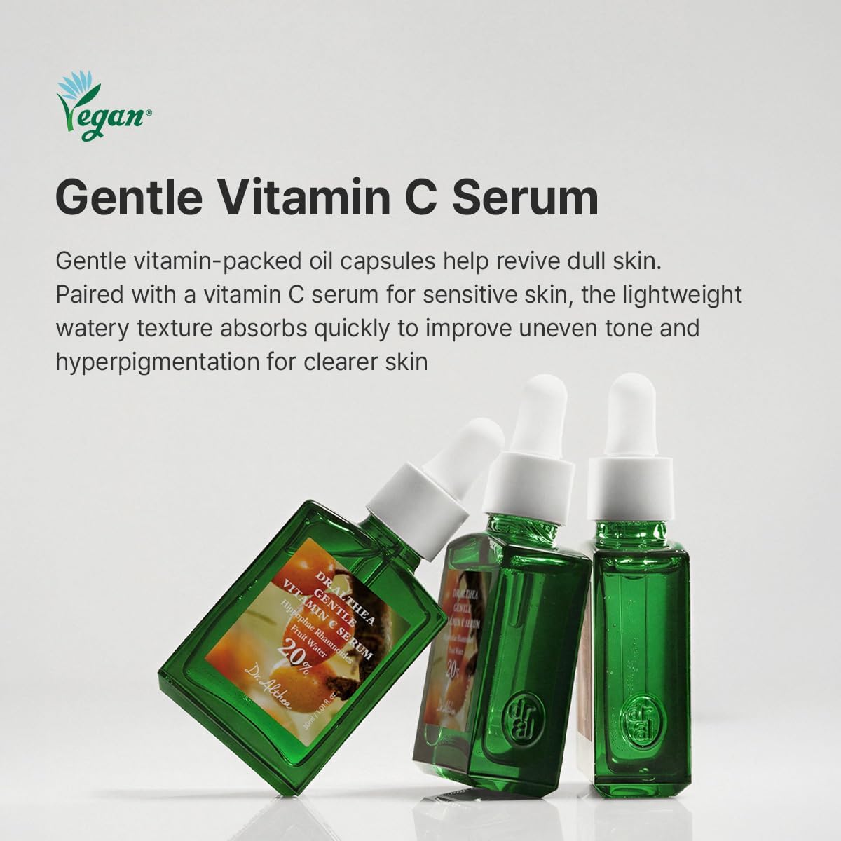 Dr.Althea Gentle Vitamin C Face Serum - Vegan Skincare for Even Tone - Image 2