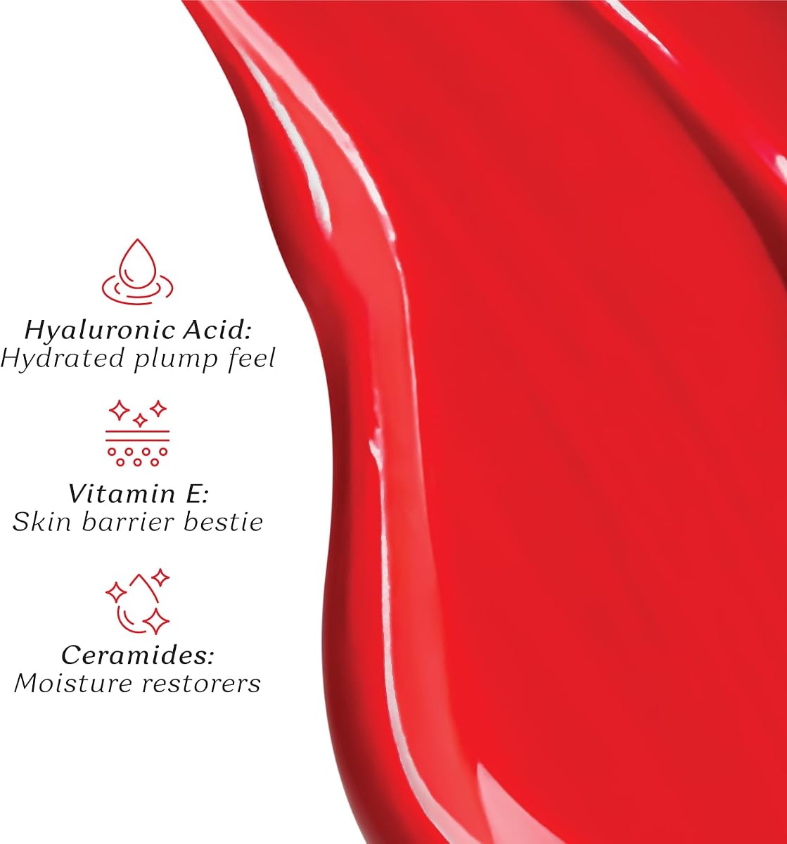 Color Cupid Liquid Lipstick with Hyaluronic Acid & Ceramide - Long Stay Red LL1 - 4ml - Image 4