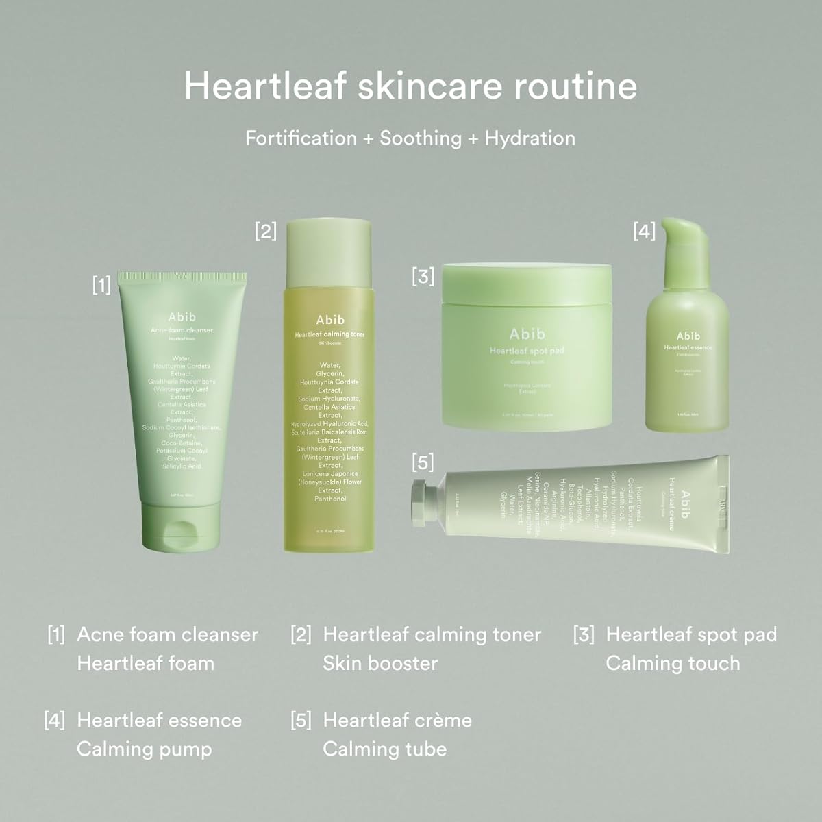 Abib Acne Heartleaf Foam Cleanser - Salicylic Acid & Heartleaf - 150ml - Image 5