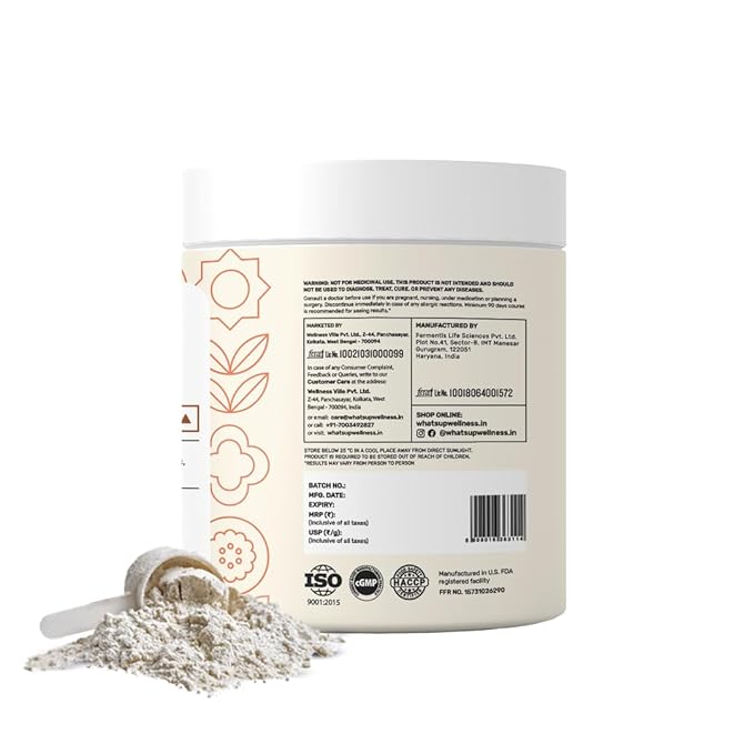 What's Up Anti Acne Collagen Powder - Unflavoured, 200g - Image 2